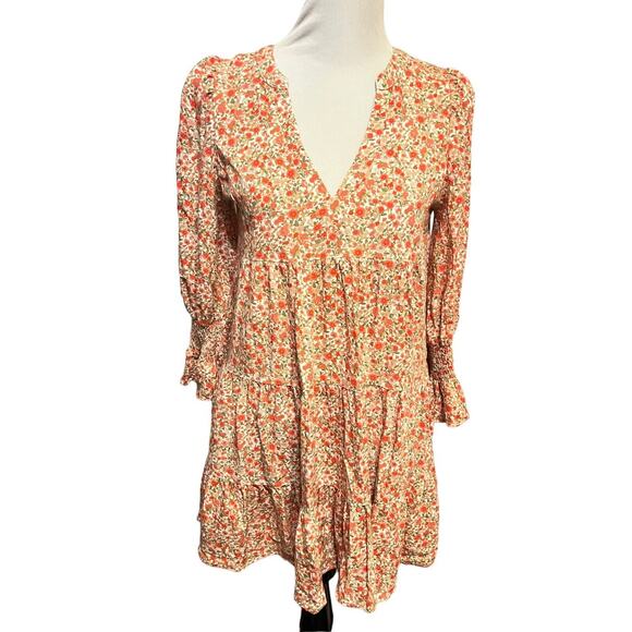 Tuckernuck Pomander Place Savannah Floral Kenzo Mini Dress •Women S• Tiered EXC - Picture 9 of 16